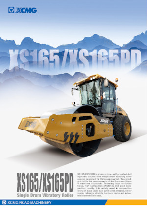 Tahačové válce XCMG XS165PD
