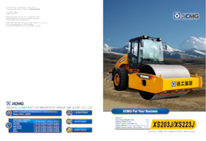 Tahačové válce XCMG XS203J
