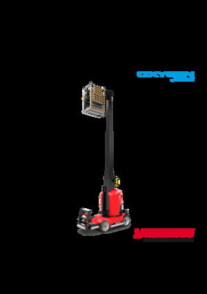 Sloupové pracovní plošiny Manitou V'Air 23