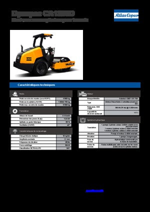 Tahačové válce Dynapac CA 1300 D