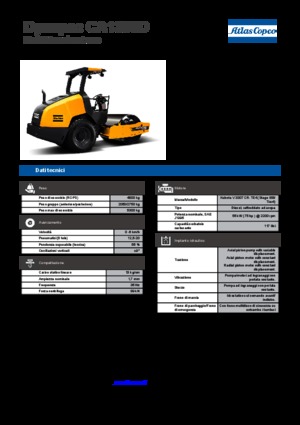 Tahačové válce Dynapac CA 1300 D