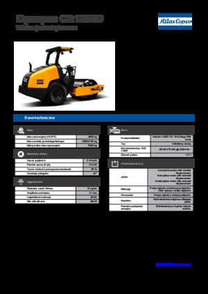 Tahačové válce Dynapac CA 1300 D