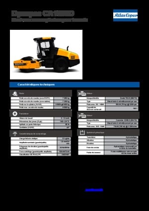 Tahačové válce Dynapac CA 1500 D