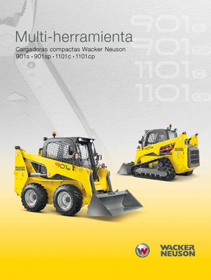 Smykem řízené nakladače Wacker Neuson 1101 c