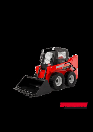 Smykem řízené nakladače Manitou 1340R