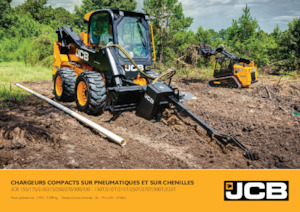 Smykem řízené nakladače JCB 155