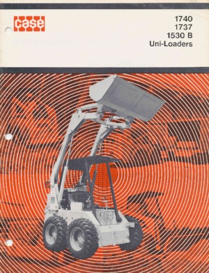 Smykem řízené nakladače Case 1530B 