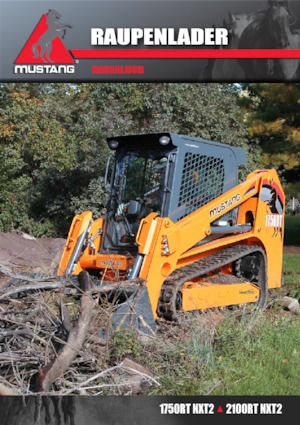 Smykem řízené nakladače Mustang 1750 RT