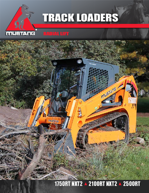 Smykem řízené nakladače Mustang 1750 RT