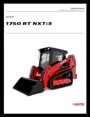 Smykem řízené nakladače Manitou 1750RT NXT:3
