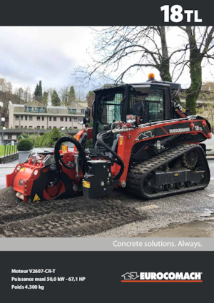 Smykem řízené nakladače Eurocomach 18 TL