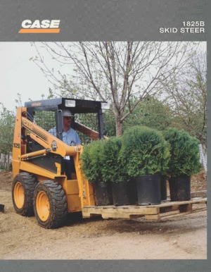 Smykem řízené nakladače Case 1845C 