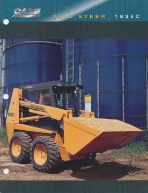 Smykem řízené nakladače Case 1835C 