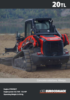 Smykem řízené nakladače Eurocomach 20 TL