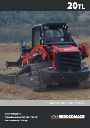 Smykem řízené nakladače Eurocomach 20 TL