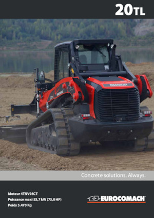 Smykem řízené nakladače Eurocomach 20 TL