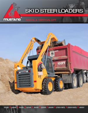 Smykem řízené nakladače Mustang 3300V NXT2