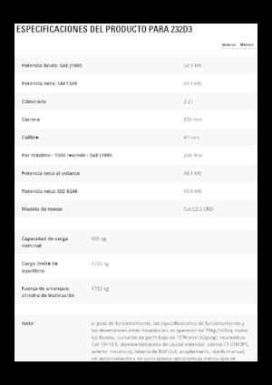 Smykem řízené nakladače Caterpillar 232D3
