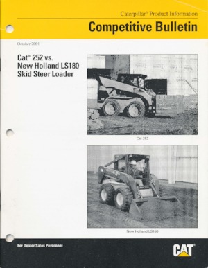 Smykem řízené nakladače Caterpillar 252