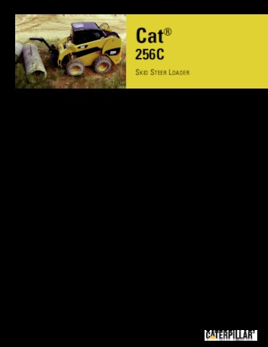 Smykem řízené nakladače Caterpillar 256C