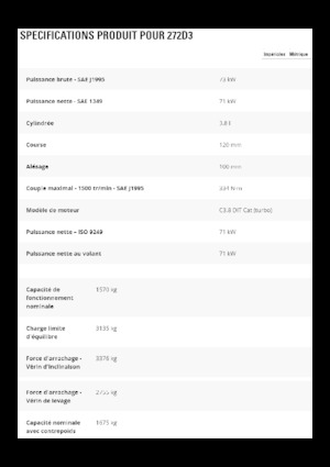 Smykem řízené nakladače Caterpillar 272D3