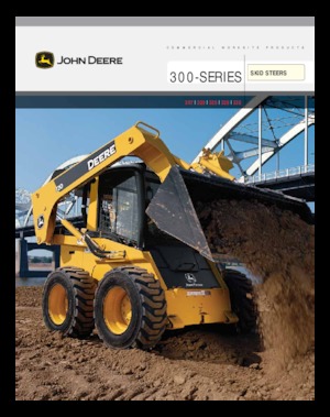 Smykem řízené nakladače John Deere Construction 317