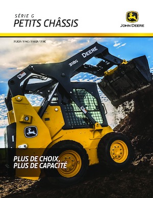 Smykem řízené nakladače John Deere Construction 316GR