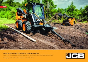 Smykem řízené nakladače JCB 250T