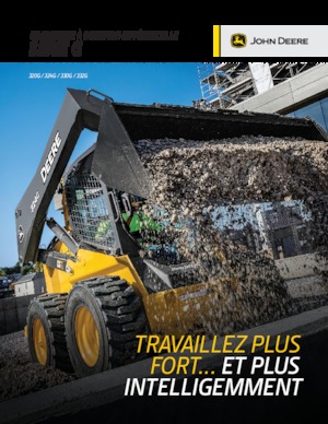 Smykem řízené nakladače John Deere Construction 330G