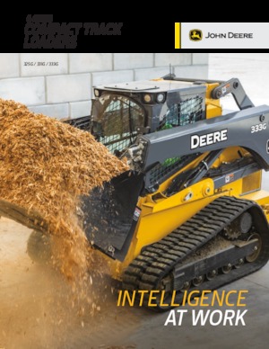 Smykem řízené nakladače John Deere Construction 325G