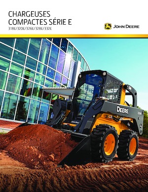 Smykem řízené nakladače John Deere Construction 328E