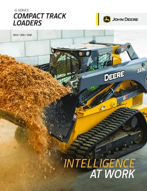 Smykem řízené nakladače John Deere Construction 333G