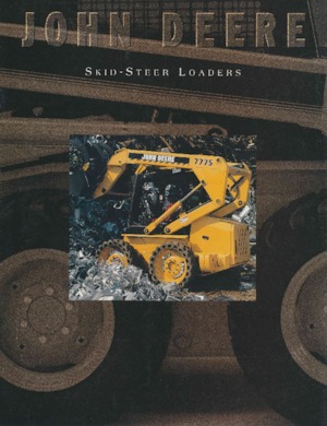 Smykem řízené nakladače John Deere Construction 7775