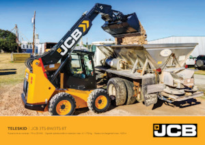 Smykem řízené nakladače JCB 3TS-8W