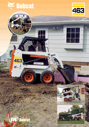 Smykem řízené nakladače Bobcat 463