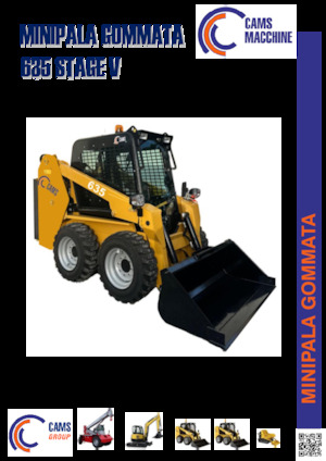 Smykem řízené nakladače Cams 635