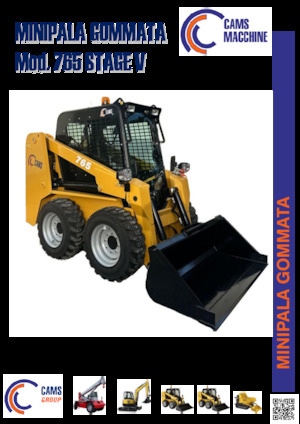 Smykem řízené nakladače Cams 765