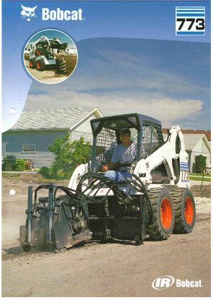 Smykem řízené nakladače Bobcat 773 G