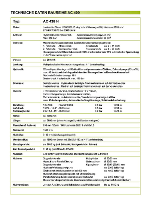 Kolové nakladače ANDI-Berning AC 438 H