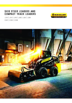 Smykem řízené nakladače New Holland L325