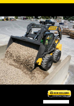 Smykem řízené nakladače New Holland L323