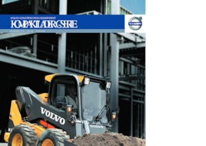 Smykem řízené nakladače Volvo MC115C