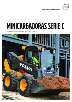 Smykem řízené nakladače Volvo MC60C