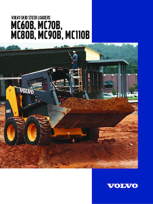 Smykem řízené nakladače Volvo MC110B