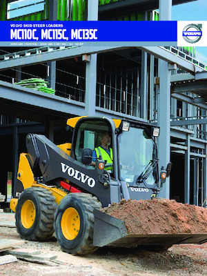 Smykem řízené nakladače Volvo MC135C