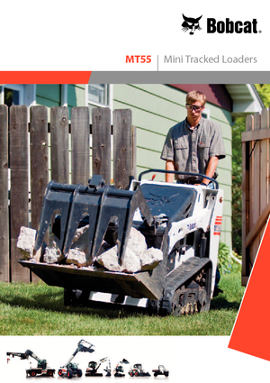 Smykem řízené nakladače Bobcat MT55
