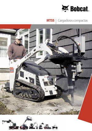 Smykem řízené nakladače Bobcat MT55