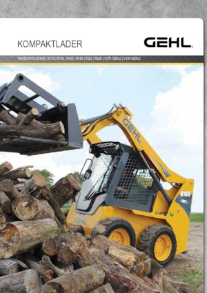 Smykem řízené nakladače Gehl R190