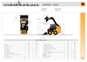 Smykem řízené nakladače JCB Robot 170