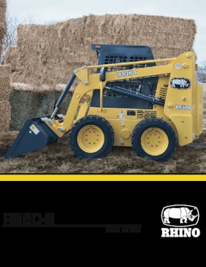 Smykem řízené nakladače RHINO RS50-S